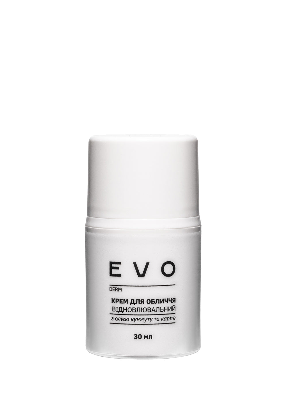EVO Derm Regenerating face cream with sesame oil and shea butter